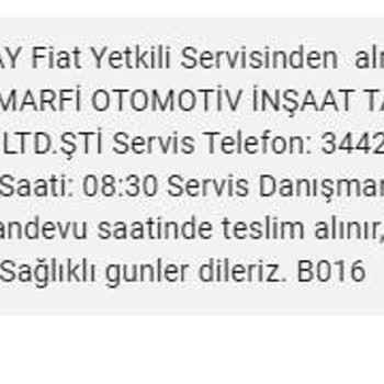 Fiat Sıfır Araç Sorunu