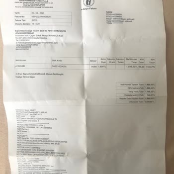 SuperStep Converse Açılma Olan Ayakkabıda Ürün Değişim Talebi Reddi
