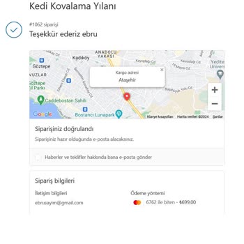 Kedikovalamayilani.com 'dan Dönüş Ve Bilgi Yok.