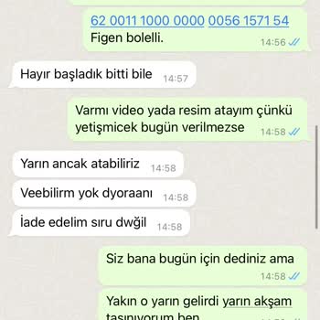 Yapı Kredi Bankası Lütfen Param İade Edilsin