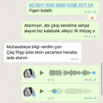 Yapı Kredi Bankası Lütfen Param İade Edilsin