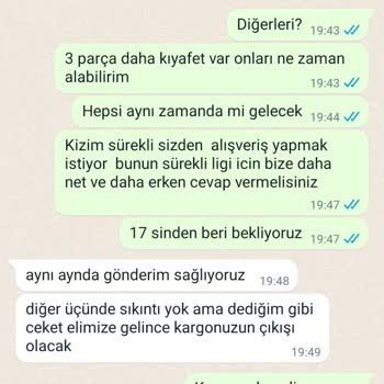 Favorim50ton 2 Haftadır Ürünleri Alamıyorum.