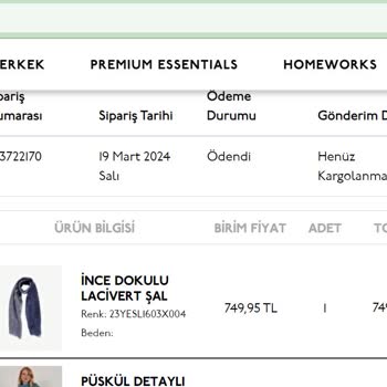 Yargıcı Online Alışveriş İletişim Ve Hizmet Sorunu