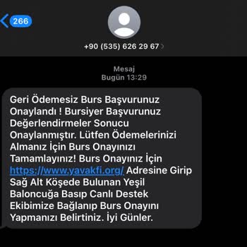 Burs Vaadiyle Yeşeren Ağaçlar Vakfı Şikayet
