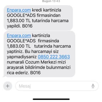 Google Rızam Dişi Yapılan Harcama Google Ads