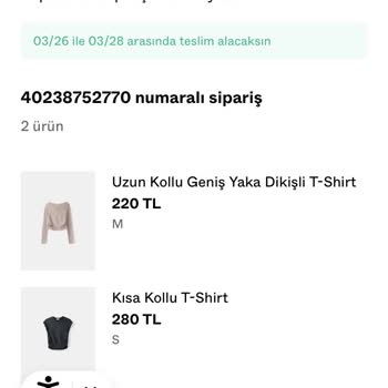 Bershka Siparişi Teslim Etmemeleri
