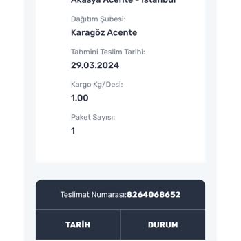 1 Haftada Paketimi Teslim Edemeyen Sürat Kargo!