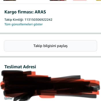 Amazon Ve Aras Kargo Teslimat Sorunu