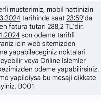 Türk Telekom Telekom'un Haksız Faturası