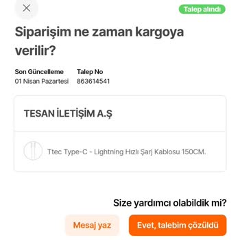 Hepsiburada Satın Aldığım Ürünün Farklı Bir Firma Üzerinden Alındığı İddiası