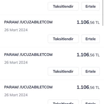 Ucuzabilet.com Hatalı Para Çekme