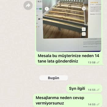 Ninnimo Markasının Yeterli Sayıda Lata Bağlantı Elemanı Göndermemesi