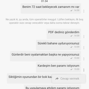 Pinupbet Oyun Sitesinde Yaşanan Para Çekme Sorunları