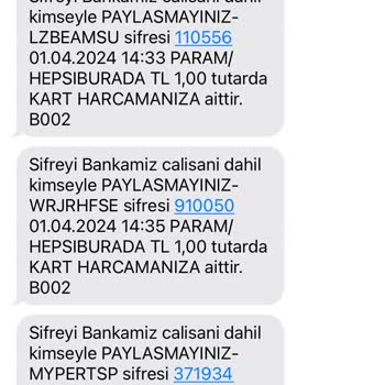 Hepsiburada Kart Değişikliğinde Karttan 1 TL Ek Ücret Alıyor