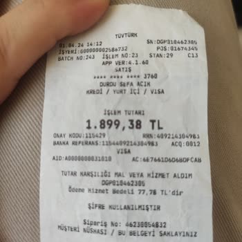 TÜVTÜRK Haksız Bedel Ödemesi