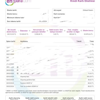 Enpara Haksiz Faiz Alıyor