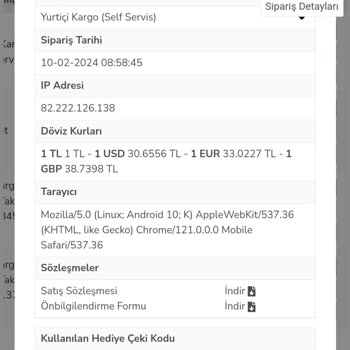 Spigen Anka Mobil Sipariş Sorunu