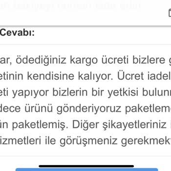 Çiçek Sepeti Almadığım Ürünün Kargo Bedelini Bana Ödetiyor!