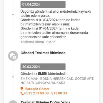 MNG Kargo Kargomu Teslim Etmiyor