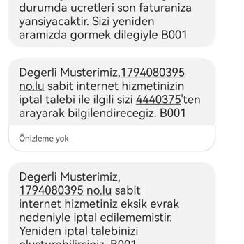 Türk Telekom İnternet Aboneliği İptalindeki Aymazlık