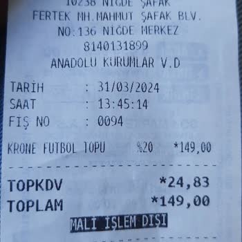 Şok Market Futbol Topu