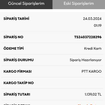 Tofisa 9 Gündür Siparişimi Kargoya Vermiyor!