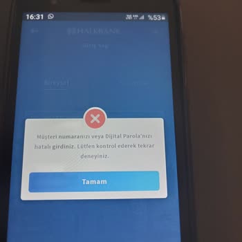 Halkbank Mobil Bankacılık Açılmıyor