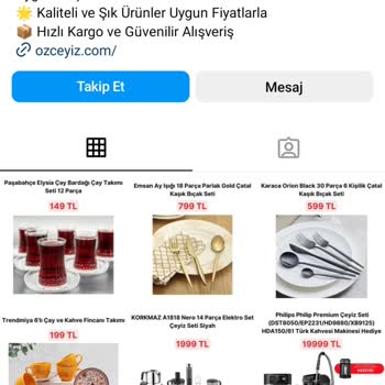 Çeyiz Avm Ürün Alışverişinde Güvenilirlik Ve İndirim Endişesi