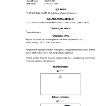 Vestel Yetkili Servis Buzdolabımı Bozdu Ve Üzerine Para Aldı