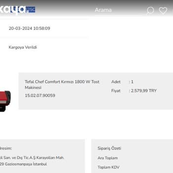 Çetinkaya Online Alışveriş Pişmanlıktır
