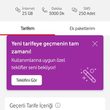 Vodafone Tarife Mağduriyeti, Fiyat Karmaşası, Müşteri H. Yetersizliği