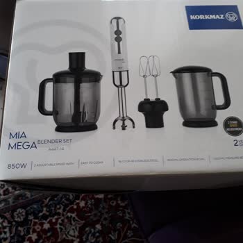 Korkmaz Mutfak Eşyaları Korkmaz Blender Set Doğramıyor