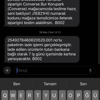 Converse İnternetten Ayakkabı İadesinde Yaşanan Sorunlar Ve Çözüm Önerileri