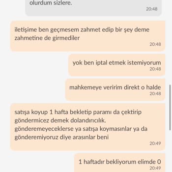 Trendyol Ve Barındırdığı Satıcılar Tüketicileri Mağdur Ediyor