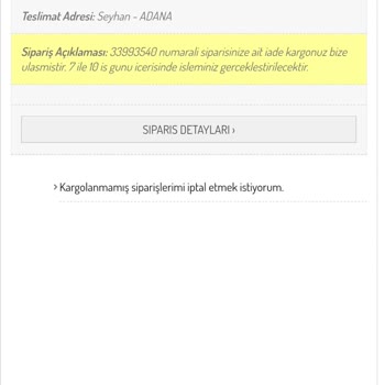 Sefamerve Aylardır Paramı İade Etmiyorlar