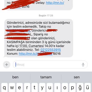 MNG Kargo, Kargomu Teslim Etmiyor
