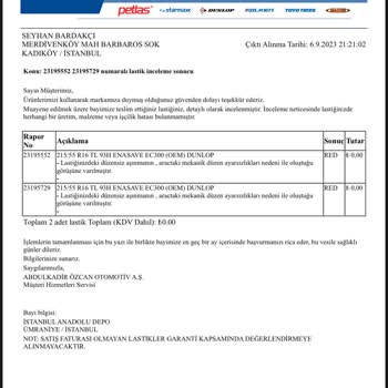 14 Bin Km'de Honda Lastiği Sıfırladı.