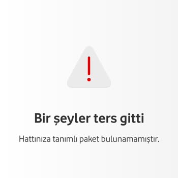 Vodafone Faturalıya Geçtim Yanımda Uygulamasında Sorun Yaşıyorum