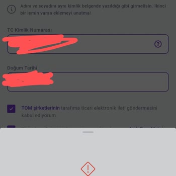 A101 Hadi Kartına Üye Olamıyorum