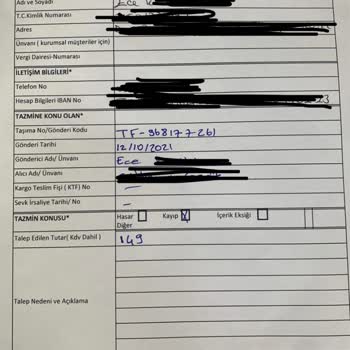Sürat Kargo Kayıp Gönderi Ve Tazmin & İletişim Sorunu