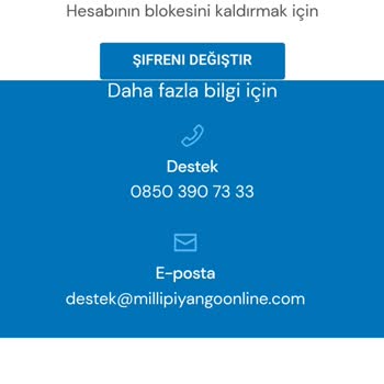Milli Piyango Hesap Kitlendi Uyarısı Geliyor