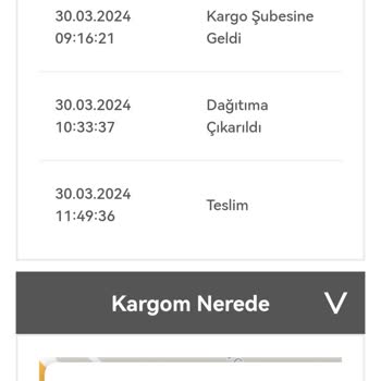 Bir Günde Kargo Evcil Hayvan Su Sebili Teslimat Sorunu