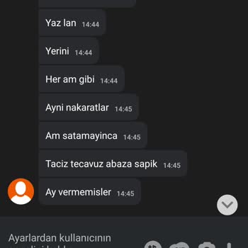Connected2.me Connected2 Hakaret İçeren Mesajlar