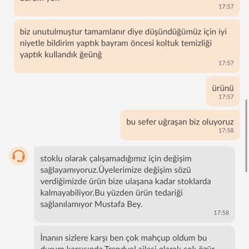 Trendyol Kusurlu Satış Sonrası Çözüm Sıfır!