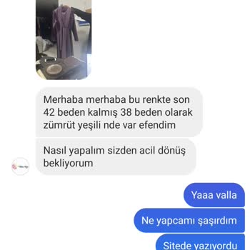 Fatma Kılıç Butik Değişim Olan Ürüne Tekrar Para İstiyorlar