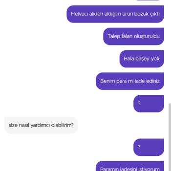 Getir Sattığı Ürünün Arkasında Durmuyor!