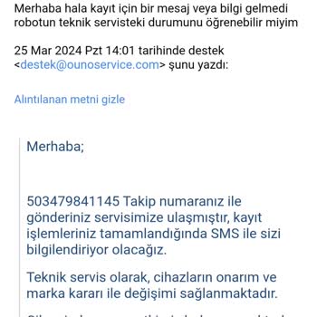 Xiaomi Mop2 Pro Robotumu Üçüncü Kez Garantiden Bozuk Gönderdiler