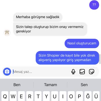 Shopier Mesajlara Dönüş Geç Oluyor İade İstiyorum