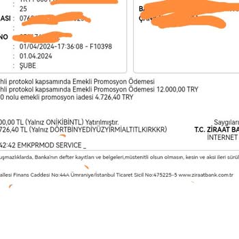 Ziraat Bankası Emekli Promosyon İadesi Hakkında