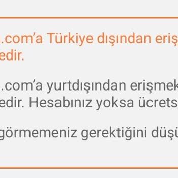 Sahibinden Sabibinden.com Yurt Dişi Erişim Problemi